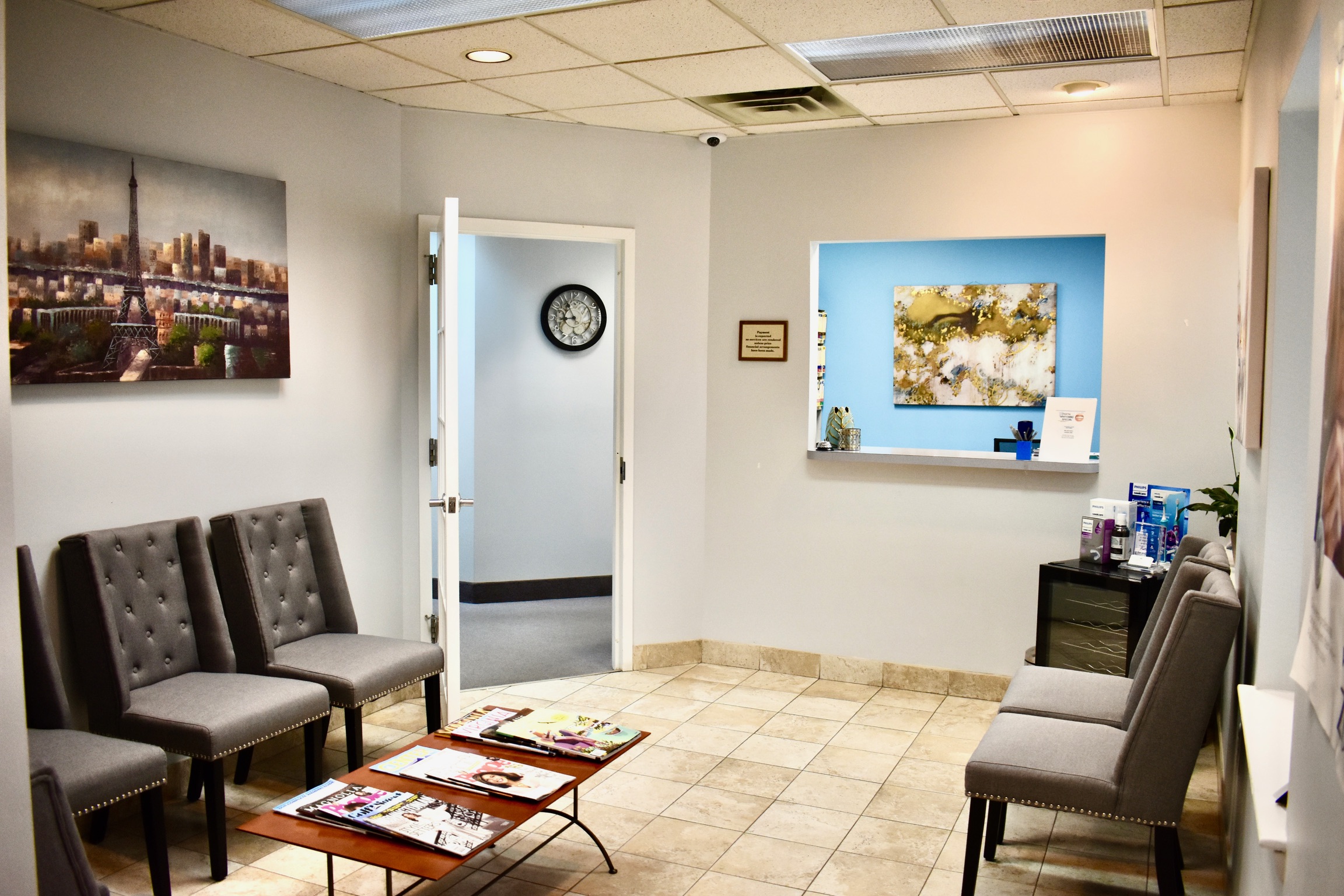 Reception at Dura Dental